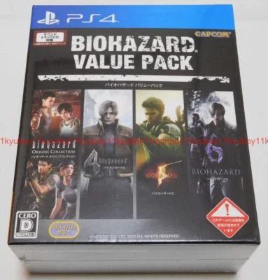 PS4 BIOHAZARD 4 5 6 Origins Collection Value Pack Soundtrack CD Japan CPCS-01150 - Image 1 of 4