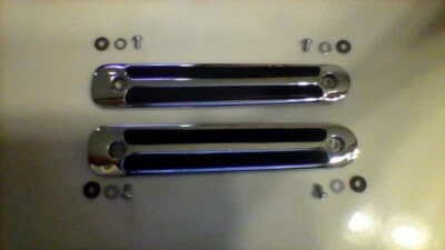 1969 Honda SL350 K0 выхлопные теплозащитные экраны - Изображение 1 из 4