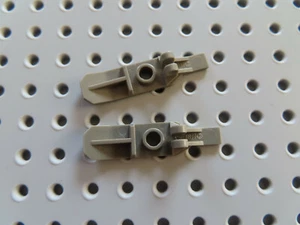LEGO 2 x Minifiguren Ski Kufen 6120 alt dunkelgrau 4482 4483 7128 7139 - Bild 1 von 1