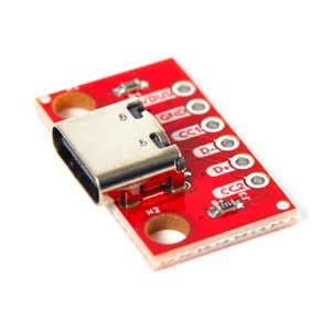 1Pc USB 3.1 Type C Connector 16 Pins Female Socket Receptacle Adapter to SoldKN - Picture 1 of 8