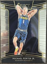2018-19 Michael Porter Jr Panini Select Concourse Rookie Card #37 RC