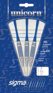 UNICORN SIGMA 900 STABILITY 90% TUNGSTEN STEEL TIP DARTS SET 21g - Bild 1 von 3