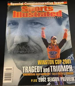 2001 Sports Illustrated DALE GAINHARDT Death Winston Cup Jeff Gordon NASCAR - Bild 1 von 3