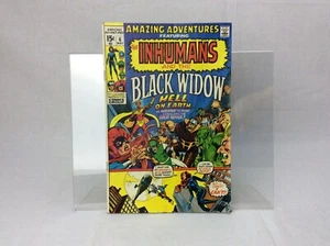 Amazing Adventures 6 Feat. Los Inhumanos y la Viuda Negra Mayo 1971 (VG 4.0) - Imagen 1 de 4