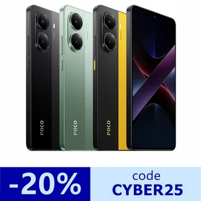 Xiaomi POCO X7 Pro 5G Smartphone 12+512GB /12+256GB/ 8+256GB 120Hz 90W Globale