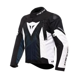 Motorcycle Jacket D-DRY® Man Dainese SUPER SPRINT Waterproof Black/Blue/White - Picture 1 of 3
