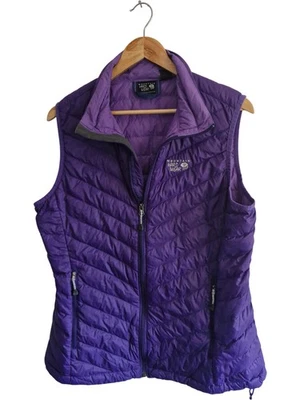 Mountain Hardwear Gilet L Women's Purple Q Shield 800 Down Insulated Vest - Image 1 of 4