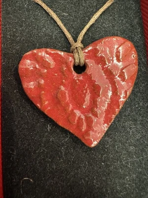 Handmade Ceramic Pendant - Image 1 of 3