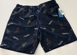 NEU mit Etikett Nautica Quick Dry marineblau Gummibund Badehose Gr. Large UVP 69,50 - Bild 1 von 7