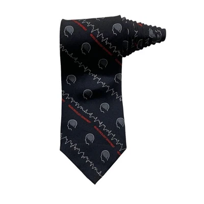 Gravata de seda The University Of Texas MD Anderson Neuro Oncology Brain Department - Imagem 1 de 4