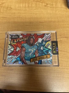 2024 Panini Absolute - Explosive Brian Thomas Jr. #EX-BTJ (RC) - Bild 1 von 12