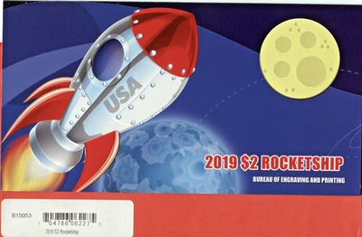 2019 $2 ROCKETSHIP NOTE - 2013 SERIES - L 20196277 A - SAN FRANCISCO - BC 15053 - Image 1 of 4