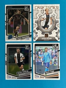 Lotto ottiche squadra calcio 2023-24 + inserto card Germania Brandt Fullkrug Trapp Josha - Foto 1 di 2