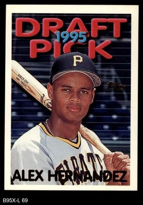 1995 Topps Traded #69 Alex Hernandez T Pirates RC 8 - NM/MT - Image 1 of 2