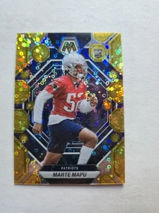 2023 Panini Mosaic Marte Mapu Rookie Gold Disco No Huddle /10 - Picture 1 of 2