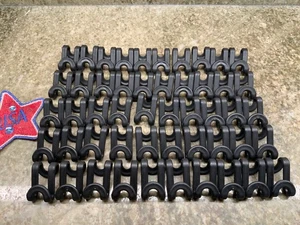 Set of 50 Clothes Hanger Connector Hooks, Plastic Space Saving Heavy Duty - Picture 1 of 3
