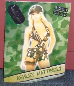 BENCHWARMER  2015 - ASHLEY MATTINGLY - BOOT CAMP CARD  - Picture 1 of 2