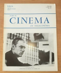 CINEMA : REVUE FICHES DU CINEMA N°466 15 JUILLET 1972 JOHNNY HALLYDAY - Picture 1 of 2