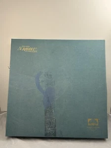 Vintage 1977 SCRABBLE DELUXE EDITION w/ Rotating Turntable, box rough, complete - Picture 1 of 7