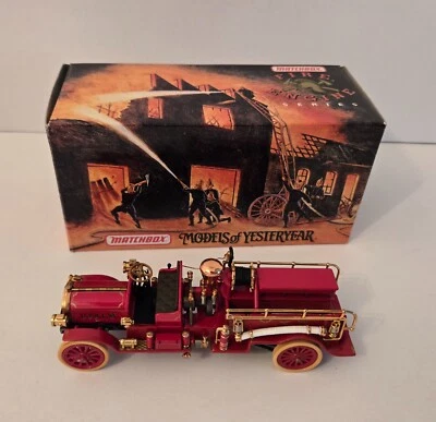 Matchbox 1911 Mack Fire Engine International Collection YFE24-M 1:43 Red - Image 1 of 4