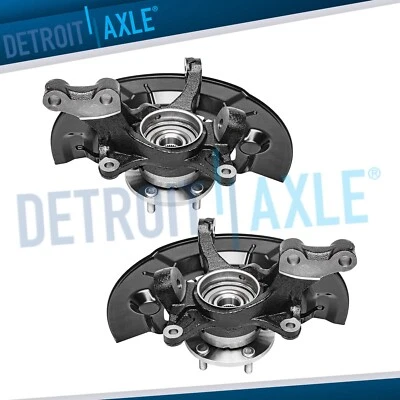 Front Steering Knuckles Wheel Hub Bearings for 2013 2014 2015 2016 Toyota Avalon - Image 1 of 4