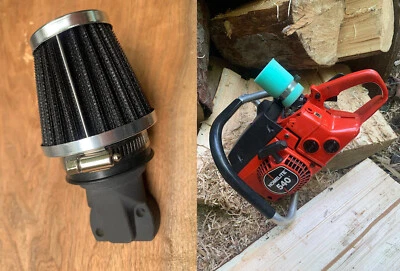 Homelite 540 8800 550CS Motosierra Velocidad Pila Filtro de Aire Montaje Codo y Filtro Foto 1 de 4