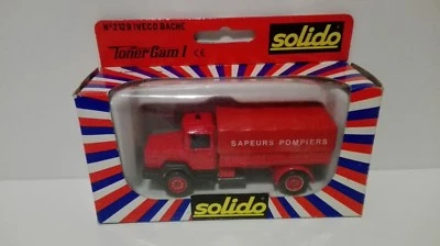 SOLIDO IVECO BACHE POMPIERI POMPIERS Modello 1:50 n. 2129 1 /50 Toner Gam I - Immagine 1 di 4