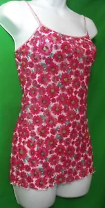 NEW HANKY PANKY 3L4661 ALLU MADE IN USA LINGERIE STRAPS FLORAL LACE CAMISOLE S - Picture 1 of 1