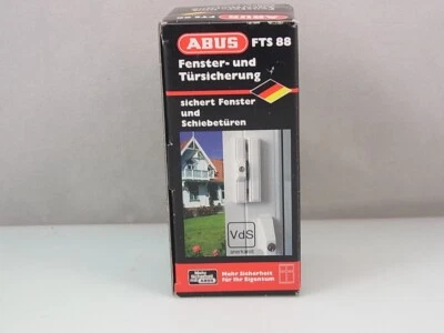 Abus FTS 88 Fenster und Türsicherung Einbruchschutz mit 2 Schlüssel Weiß - Bild 1 von 2