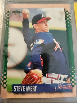1995 Score Steve Avery #185 Atlanta Braves Baseball Pitcher - Image 1 of 2