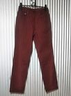 90S Bison Striped Color Pants  Japan Made  70S Style  Slender Straight  Lvc  Rrl