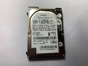 IC25N020ATCS04-0 - Hitachi Travelstar 20GB IDE 2MB 4200RPM 2.5" Laptop (138-3) - Picture 1 of 9
