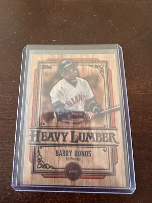 2025 Topps Series 1 #HL-16 Barry Bonds Heavy Lumber Case Hit SSP Giants - Image 1 of 4