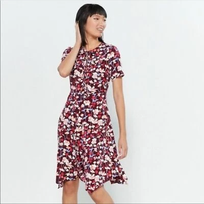 Tommy Hilfiger Brookshire Floral Midi Dress Womens 2 Flowy Lightweight NWT - Image 1 of 4