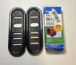 Arnold Poly Slide Shoe Kit Snow Thrower Accessory 490 241 0032 No Rust Universal - Picture 1 of 4