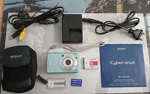Sony Cyber-shot DSC-W55 7.2MP Digitalkamera - Silber - Bild 1 von 9