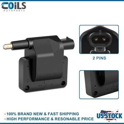Bobina de encendido para Dodge Dakota 2,5 L 3,9 L 5,2 L 1990-1997 Ram 1500 3,9 L 5,2 L 5,9 L Foto 1 de 4