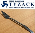 WHS Tyzack SMALL TOOL 12mm 1/2" Forged Brickwork Plasterers Mini Trowel Square 