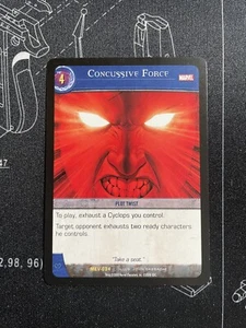 VS System Concussive Force MEV-034 Marvel Evolution Unplayed - Picture 1 of 2