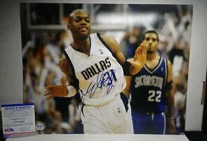 nick van exel Signed 11x14 Photo Lakers Dallas Mavericks Basketball NBA PSA/DNA - Picture 1 of 3