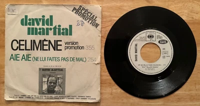 45 7" FRENCH SP DAVID MARTIAL CELIMENE PROMO - Image 1 of 2