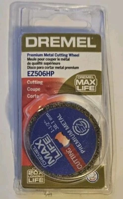 Dremel Max Life 1-1/2" EZ Lock Premium Metal Cutting Wheel - Image 1 of 4