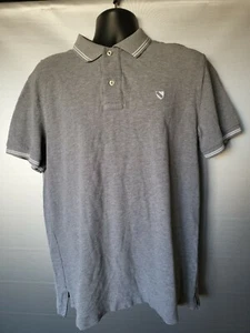 Gap Men's Short Sleeve Athletic Fit Polo Shirt 100% Cotton Gray XL - Picture 1 of 6