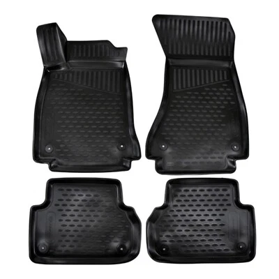 Floor Liners Mats Tray For Audi A4 B9 2017-2023 Full Set Custom - Image 1 of 4