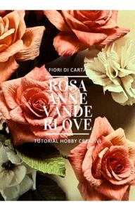 Libro - fiori carta crespa  - Foto 1 di 2