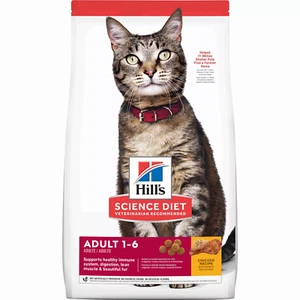 Hill's Science Diet Adult Dry Cat Food - Chicken - 16 Lb. Bag - Picture 1 of 6