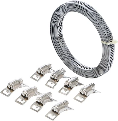 BGS TECHNIC BGS Do It Yourself Schlauchschellen-Satz | "Endlos" | 3 m