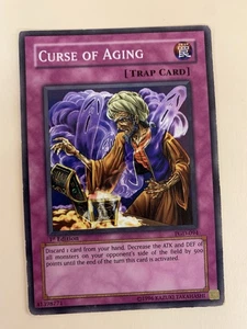 YuGiOh - Curse of Aging - PGD-094 - Common 1st Edition - Picture 1 of 2