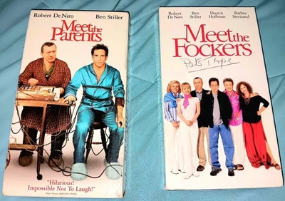 2 VHS TAPES: MEET THE PARENTS (2001) & MEET THE FOLKERS (2004) VHS TAPES  Foto 1 de 4