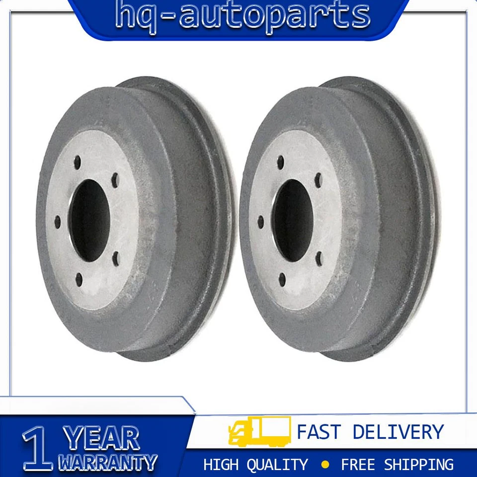 Tambor de freno delantero 2 piezas para Ford F-100 1964-1970 1971 1972 Foto 1 de 3